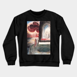 illustration to dante s divine comedy purgatory - William Blake Crewneck Sweatshirt